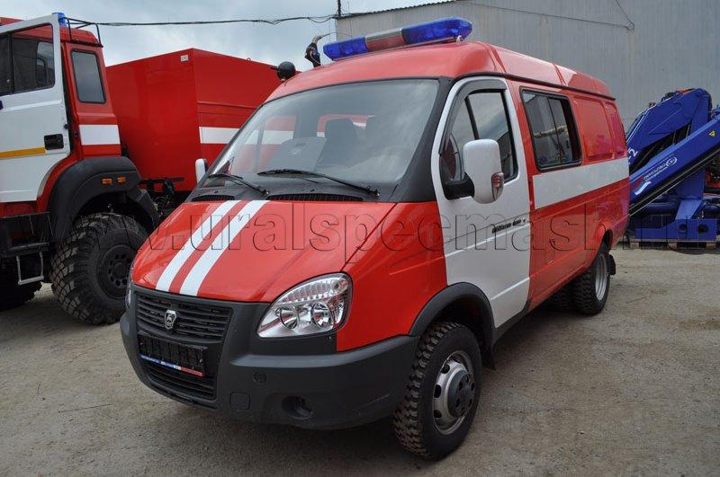 Пожарный штабной автомобиль – АШ-5 ГАЗ 27057