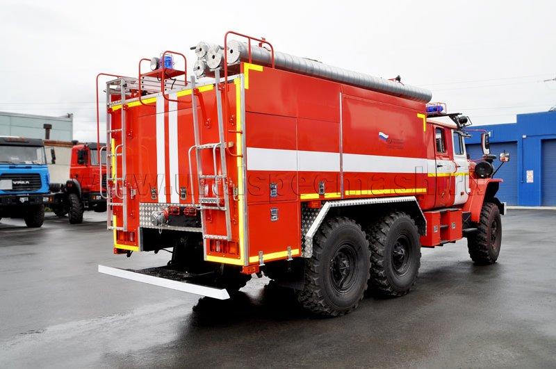 Пожарная автоцистерна АЦ-6,0-40 на шасси Урал 5557-1112-60М
