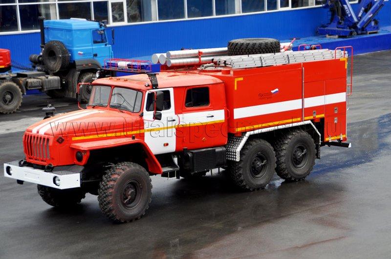 Пожарная автоцистерна – АЦ-6,0-40 Урал 5557-1112-60Е5