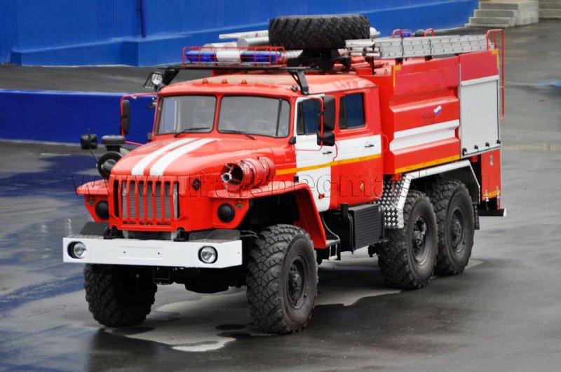 Пожарная автоцистерна – АЦ-6,0-40 Урал 5557-1112-72Е5