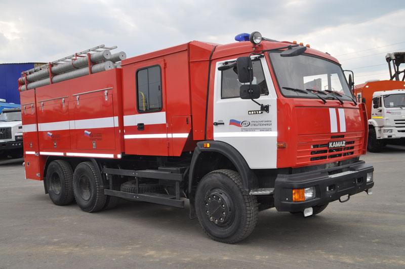 Пожарная автоцистерна – АЦ-7,0-40 Камаз 65115