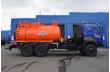 Агрегат сбора газового конденсата АКН-10 на шасси Урал 4320-4972-82Е5 – с ручным открыванием заднего днища