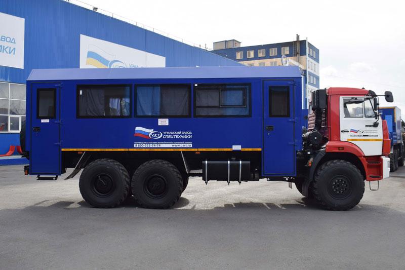 Вахтовка УЗСТ Камаз 43118-3027-48(A5) (005) – 28+2 места
