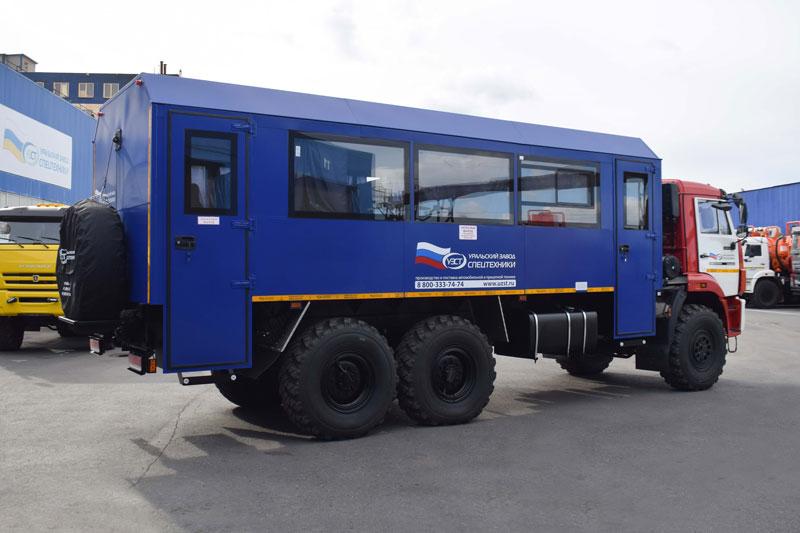 Вахтовый автобус УЗСТ Камаз 43118-3027-48(A5) (005) – 28+2 места