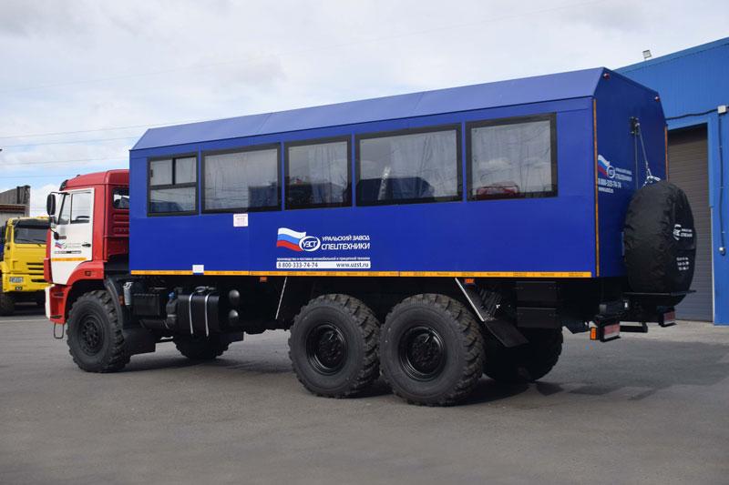 Вахтовый автобус УЗСТ Камаз 43118-3027-48(A5) (005) – 28+2 места