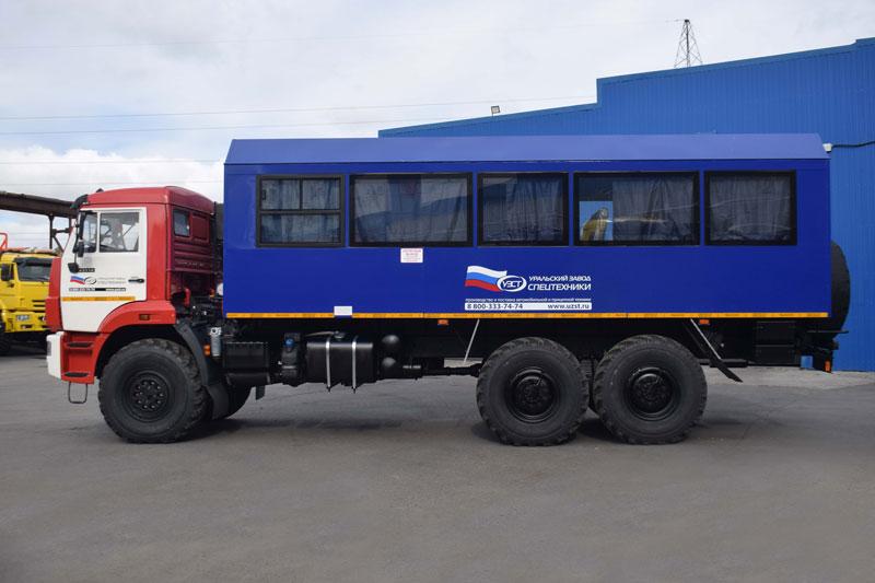 Вахтовка УЗСТ Камаз 43118-3027-48(A5) (005) – 28+2 места