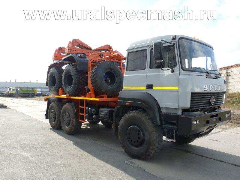 Трубоплетевозный тягач Урал 6370К-1151Е5
