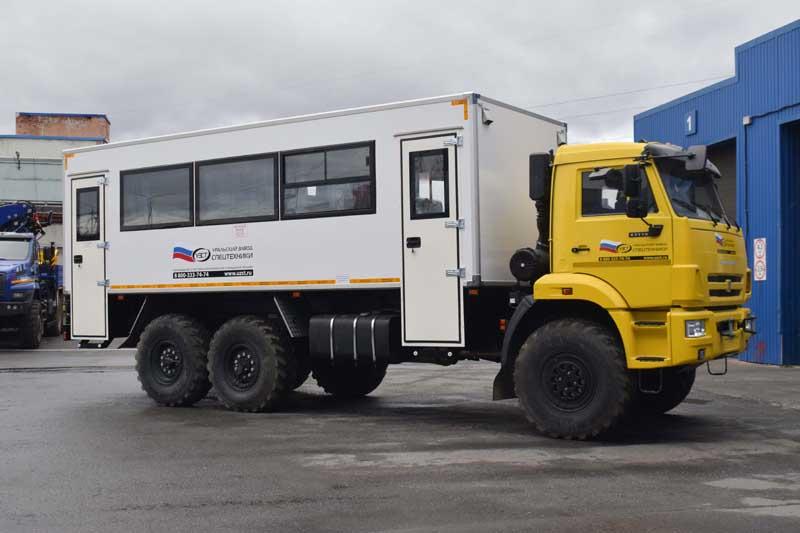 Вахтовый автобус УЗСТ Камаз 43118-3027-48(A5) – 28+2 места