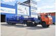 Полуприцеп-контейнеровоз марки УЗСТ 9177-65В3 (60 т.) с контейнер-цистерной КЦ-30 для техводы