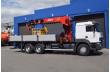Бортовой Урал C34520-Y401843-C2 с КМУ АНТ 20-5ТЛ серии М (сп.м., г/п 8 т., тросовый, бур, люлька)