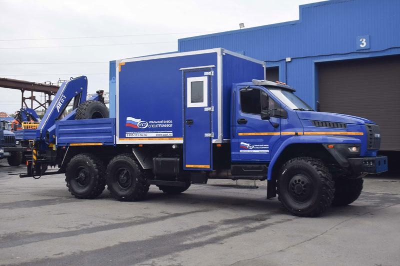 ПАРМ Урал-NEXT 4320-6952-72Е5Г38К с КМУ АНТ 12-2 (С025-30, г-р EG-202)