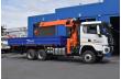 Бортовой Shacman X3000 SX32586V385 W430 с КМУ Hangil HGL 976 (сп.м., г/п 8 т., тросовый)