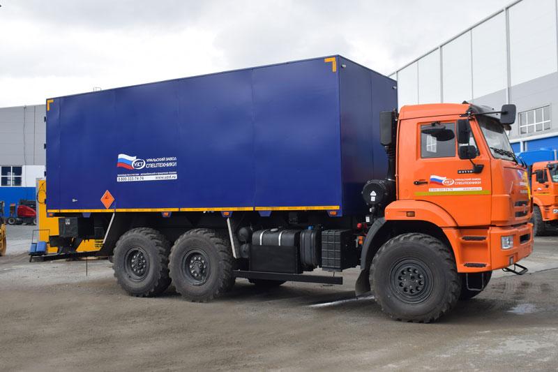 Автомобиль для перевозки взрывчатых веществ Камаз 43118-23011-50 (033)
