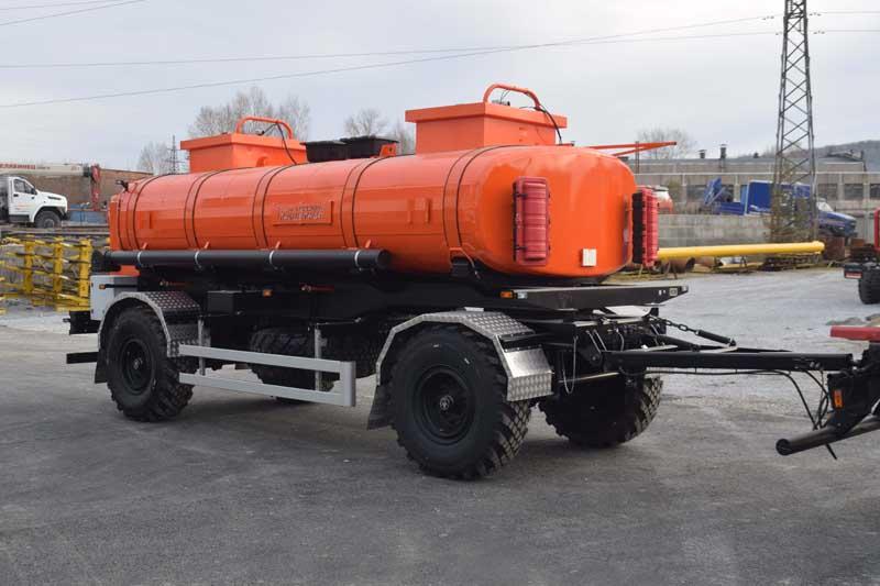 Прицеп-цистерна для ГСМ марки УЗСТ ПЦ-12-004 (2 оси)