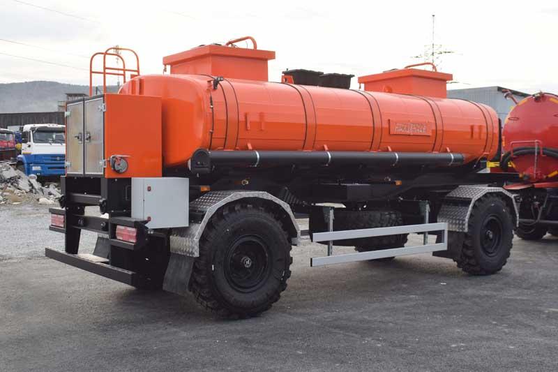 Прицеп-цистерна для ГСМ марки УЗСТ ПЦ-12-004 (2 оси)