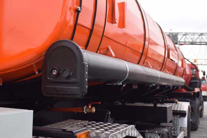 Прицеп-цистерна для ГСМ марки УЗСТ ПЦ-12-004 (2 оси)