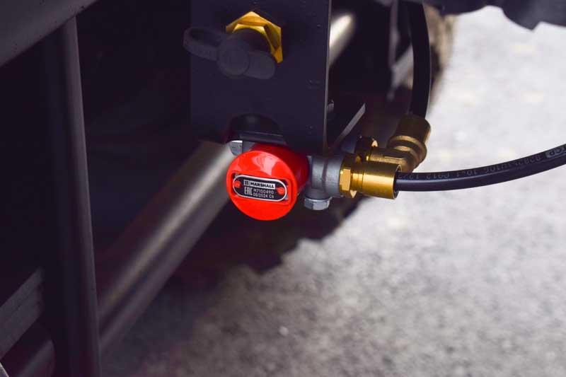 Прицеп-цистерна для ГСМ марки УЗСТ ПЦ-12-004 (2 оси)