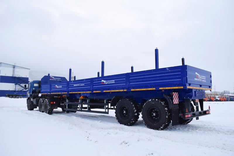 Бортовой полуприцеп марки УЗСТ ППБ-9180А-049Б2 (25 т.)