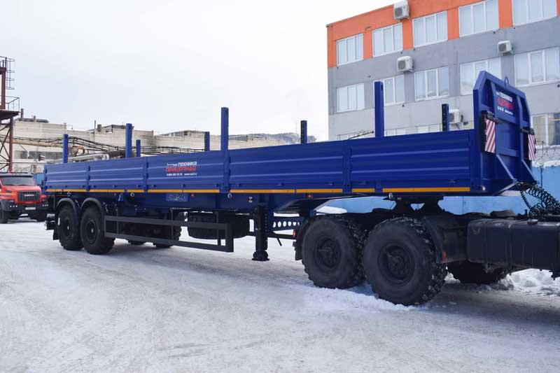 Бортовой полуприцеп марки УЗСТ ППБ-9180А-049Б2 (25 т.)