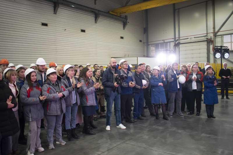 Праздничное открытие нового цеха УЗПМ АНТ