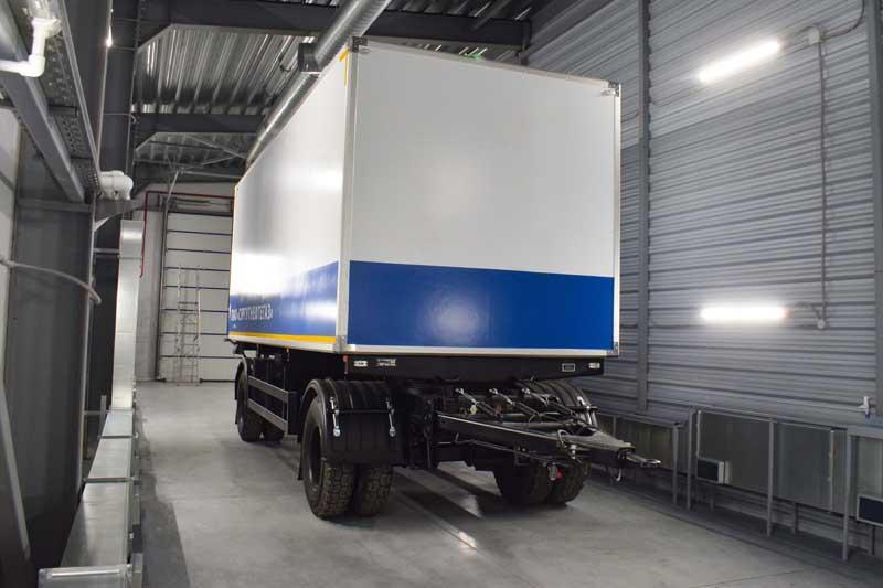 Прицеп-фургон грузовой марки УЗСТ ПФ2-005