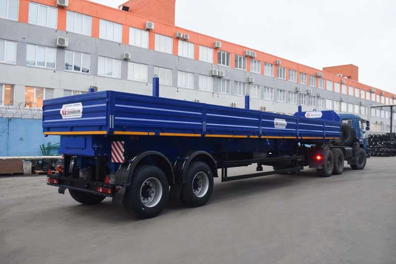 Бортовой полуприцеп марки УЗСТ ППБ-9180-048Б2 (25 т.)