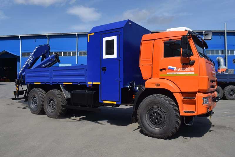 ГПА УЗСТ Камаз 43118-3027-48 с КМУ АНТ 12-2 – 4+2 места