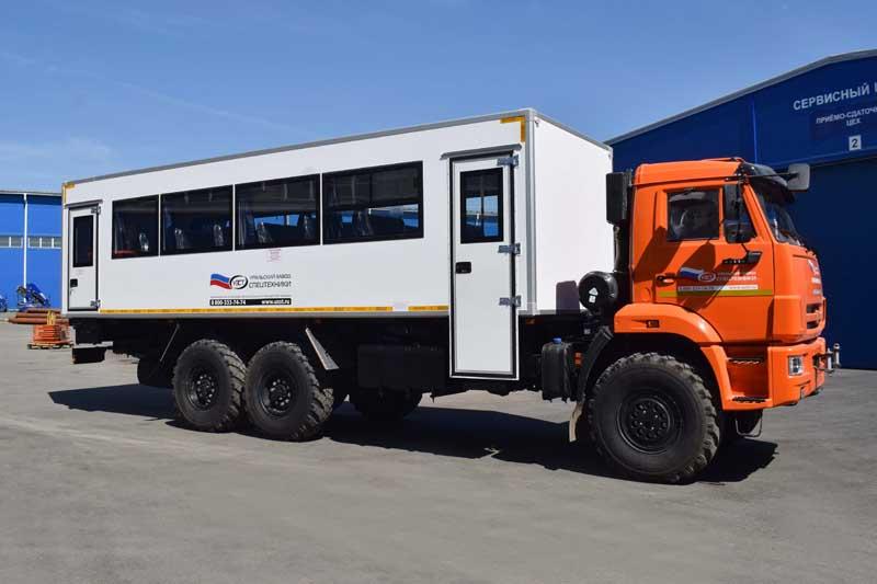 Вахтовый автобус УЗСТ Камаз 43118-23027-50 (С002) – 36+2 места