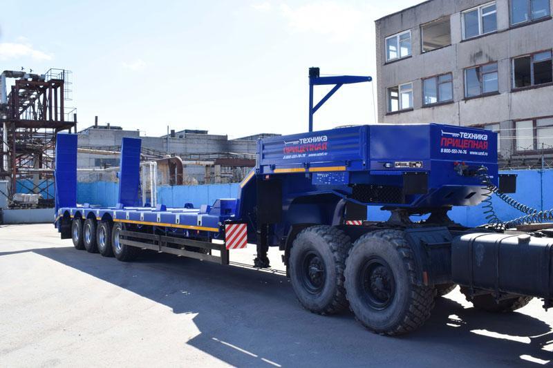 Полуприцеп тяжеловоз высокорамный марки УЗСТ ППТ-9176-006В4-10 (60 т.)