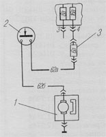 Схема подключения заднего противотуманного фонаря