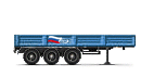 Иконка 3-осного бортового полуприцепа