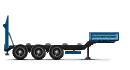 Иконка 3-осного полуприцепа тяжеловоза трала