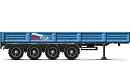 Бортовые полуприцепы 4-осные
